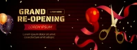 grand opening Facebook Cover Photo template