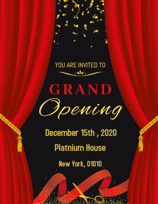 Copy of Grand Opening Event PosterMyWall