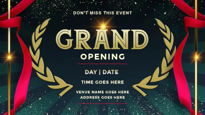Grand Opening Event Template | PosterMyWall