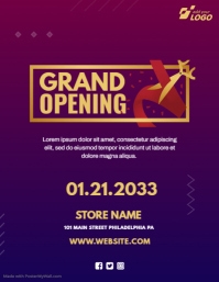 43 590 New Store Opening Flyer Customizable Design Templates Postermywall