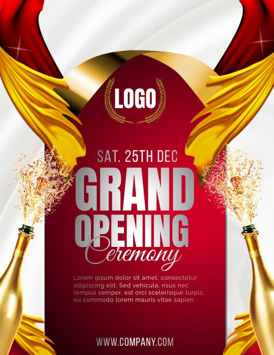 Grand Opening Flyer Template