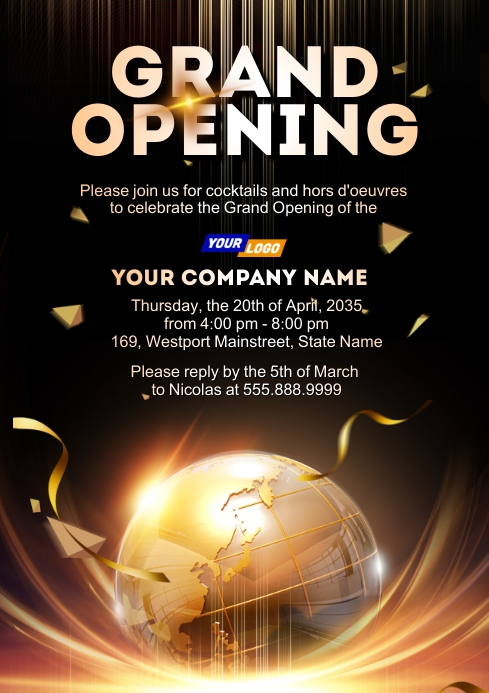 Grand Opening Flyer Design Template | PosterMyWall