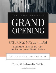 Grand Opening Flyer Template