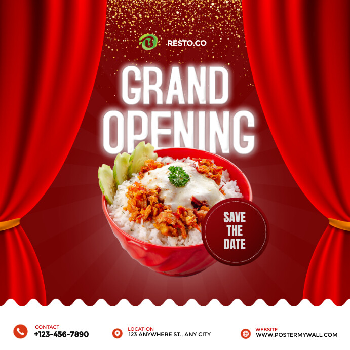 Grand Opening Instagram Post Template | PosterMyWall