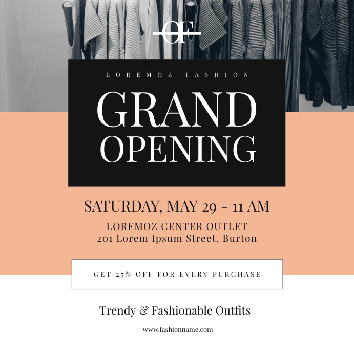 Grand Opening Instagram Post Template | PosterMyWall