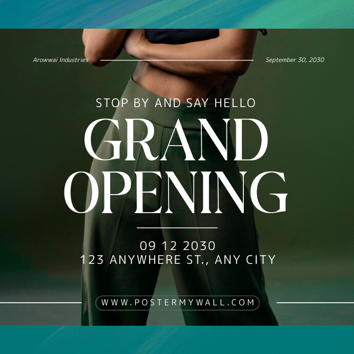 Grand Opening Instagram Post Template | PosterMyWall