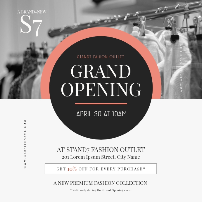 Grand Opening Instagram Post Template | PosterMyWall