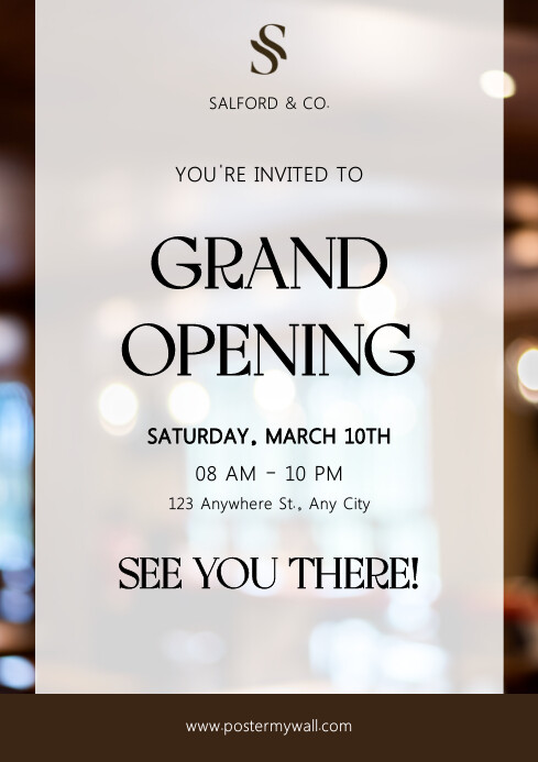 Community Grand Rounds Invitations Community Center Grand Opening Invitation Letter Grand Opening