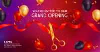 Grand Opening Invitation Template Facebook Shared Image