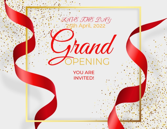 Modello Invito Inaugurazione | PosterMyWall