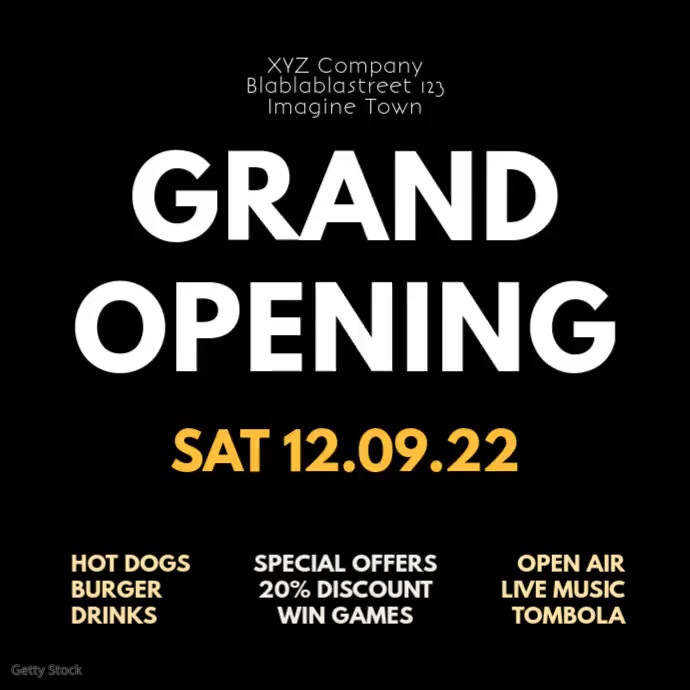 Grand Opening Party Event Celebration Video