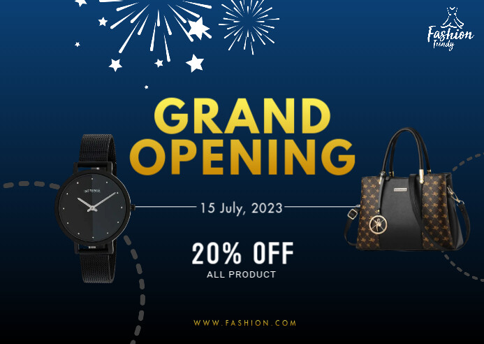 Grand Opening Post Template | PosterMyWall