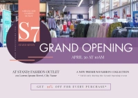 Grand Opening Postcard Template