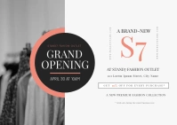 Grand Opening Postcard Template