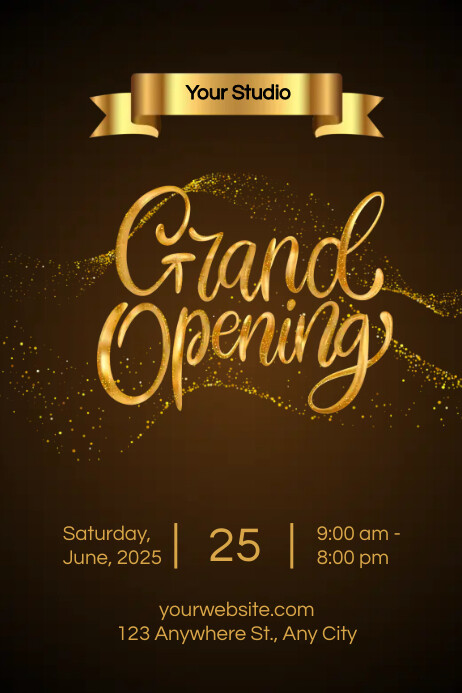 Grand Opening Example