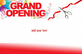 grand opening template