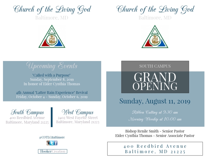 Grand Opening Program Template | PosterMyWall