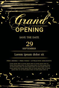 Grand opening template Pinterest 图片