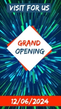 Grand Opening TikTok Video Template