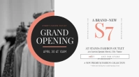 Grand Opening Twitter Post Template