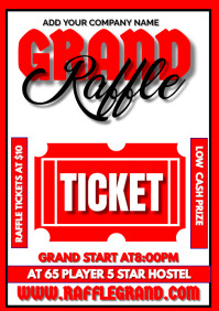 Grand Raffle Tag grand raffle Template | PosterMyWall
