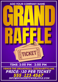 grand raffle Template | PosterMyWall