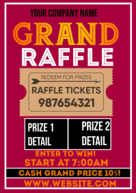 Grand Raffle Template | PosterMyWall