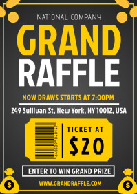 Grand Raffle Template | PosterMyWall