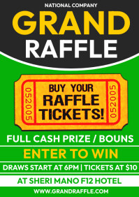 Grand Raffle Graphics Grand Raffle Template | PosterMyWall