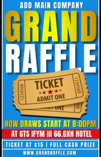 grand raffle Media Página Ancho template