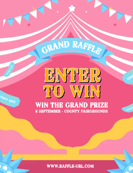 Grand Raffle Template | PosterMyWall