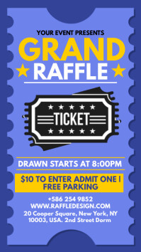 Grand Raffle Template | PosterMyWall