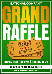 Grand Raffle Template | PosterMyWall