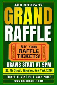 Grand Raffle Template | PosterMyWall