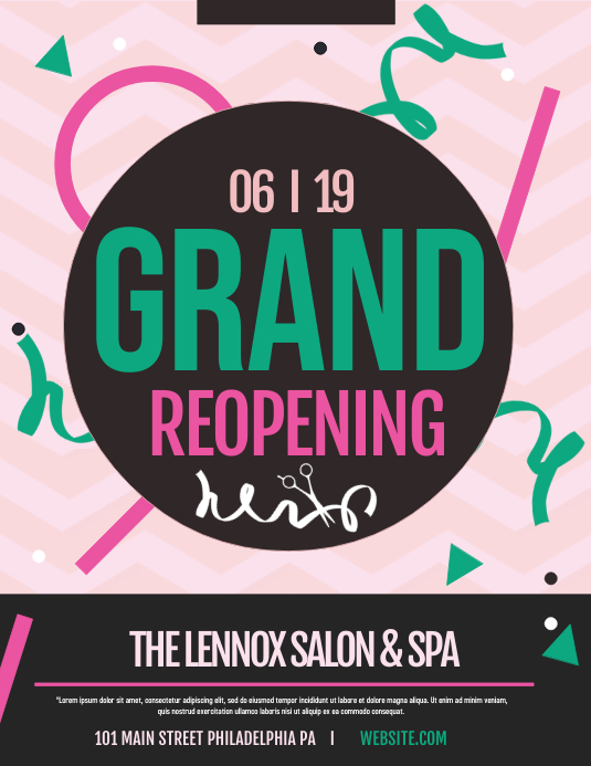 Grand reopening Template | PosterMyWall