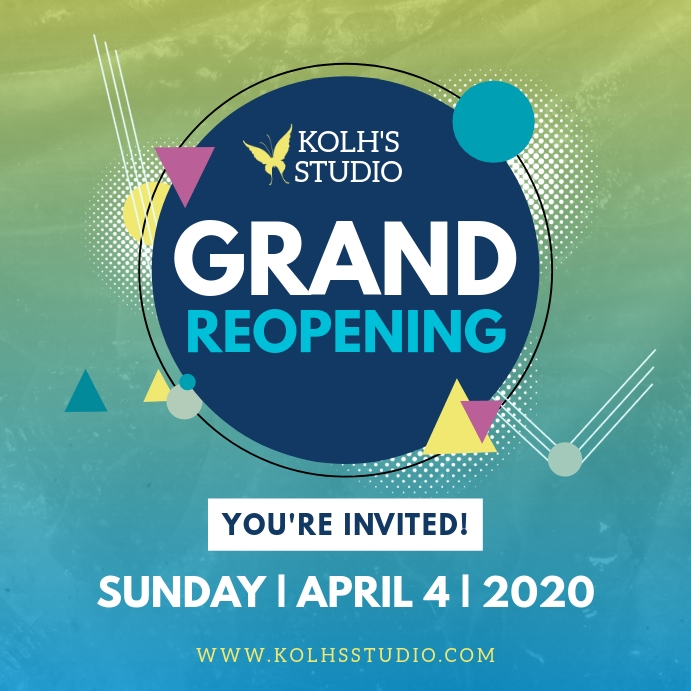 Grand Reopening Instagram Post Template | PosterMyWall