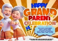 GRANDPARENTS’ DAY FAMILY CELEBRATION A4 template