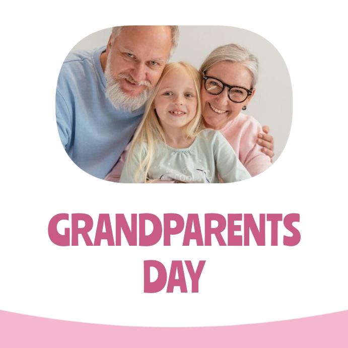 Grandparents day September 10 2023 Instagram Post template