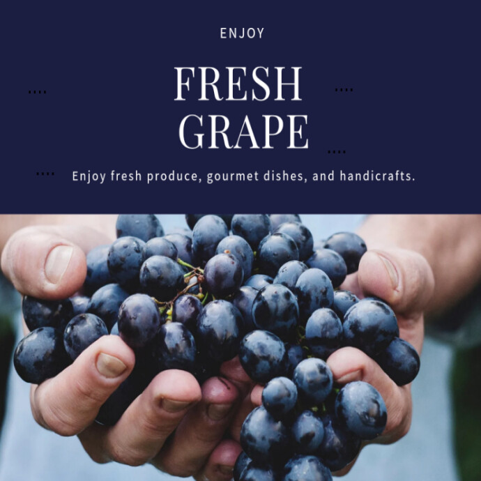 Grapefruit flyer Logo template