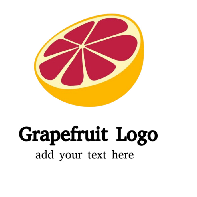 Grapefruit Logo Template | PosterMyWall