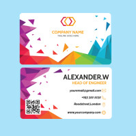 Calling Card Elements Graphic Calling Card Template | PosterMyWall