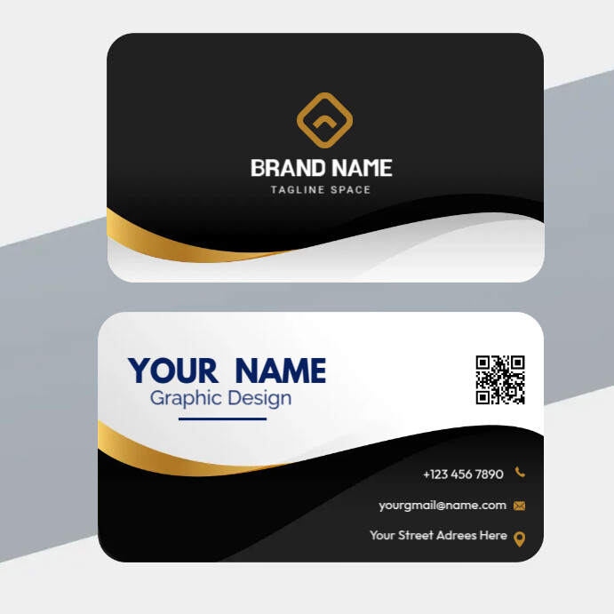 Graphic Calling Card Template | PosterMyWall