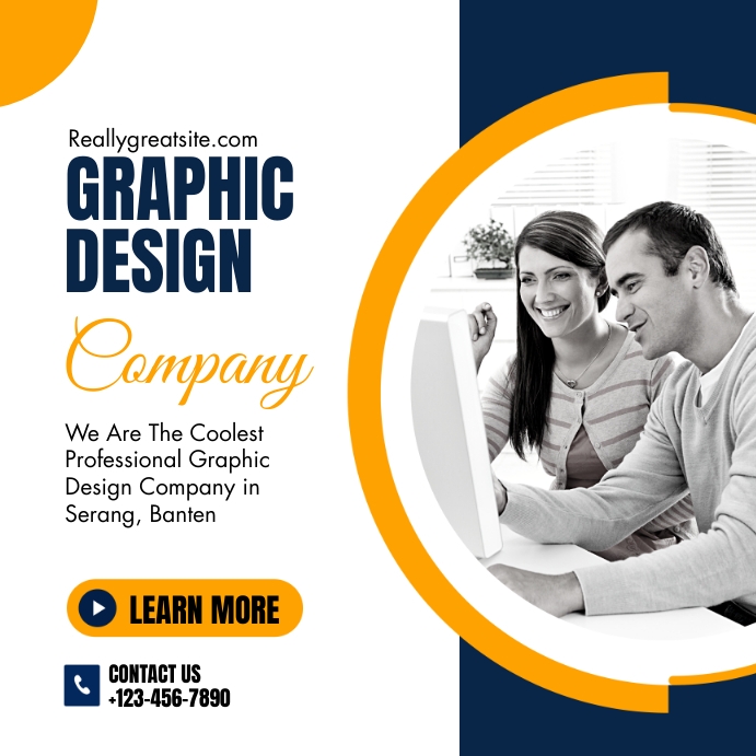 graphic design agency company template | PosterMyWall