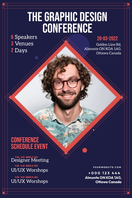 Copy of Graphic Design Conference | PosterMyWall