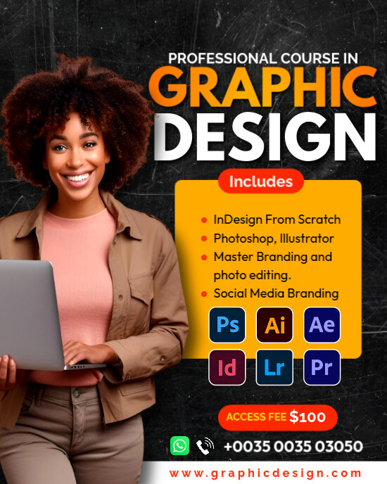 Copy of Graphic design course online training classes and lessons ...