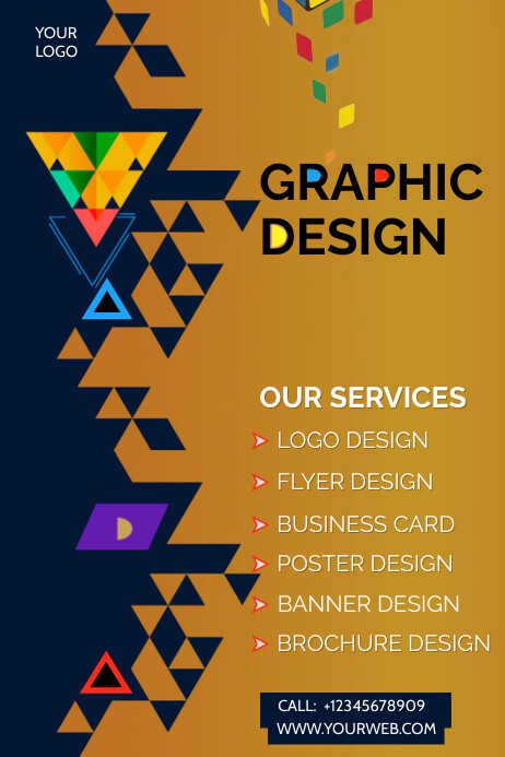 Graphic Design poster Templat | PosterMyWall