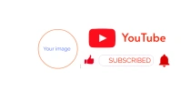 graphic design YouTube Kanaal Omslag Foto template