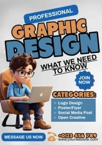 Graphic Design Template A4