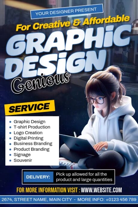 Graphic Design Template 海报