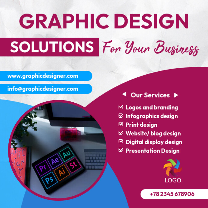 Graphic Designer Flyer Template PosterMyWall